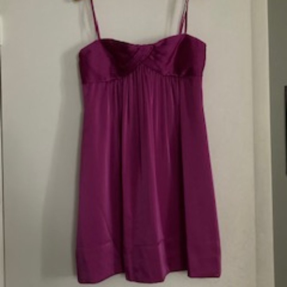 BCBG MaxAzria Fuschia Strapless Dress NWT!!
